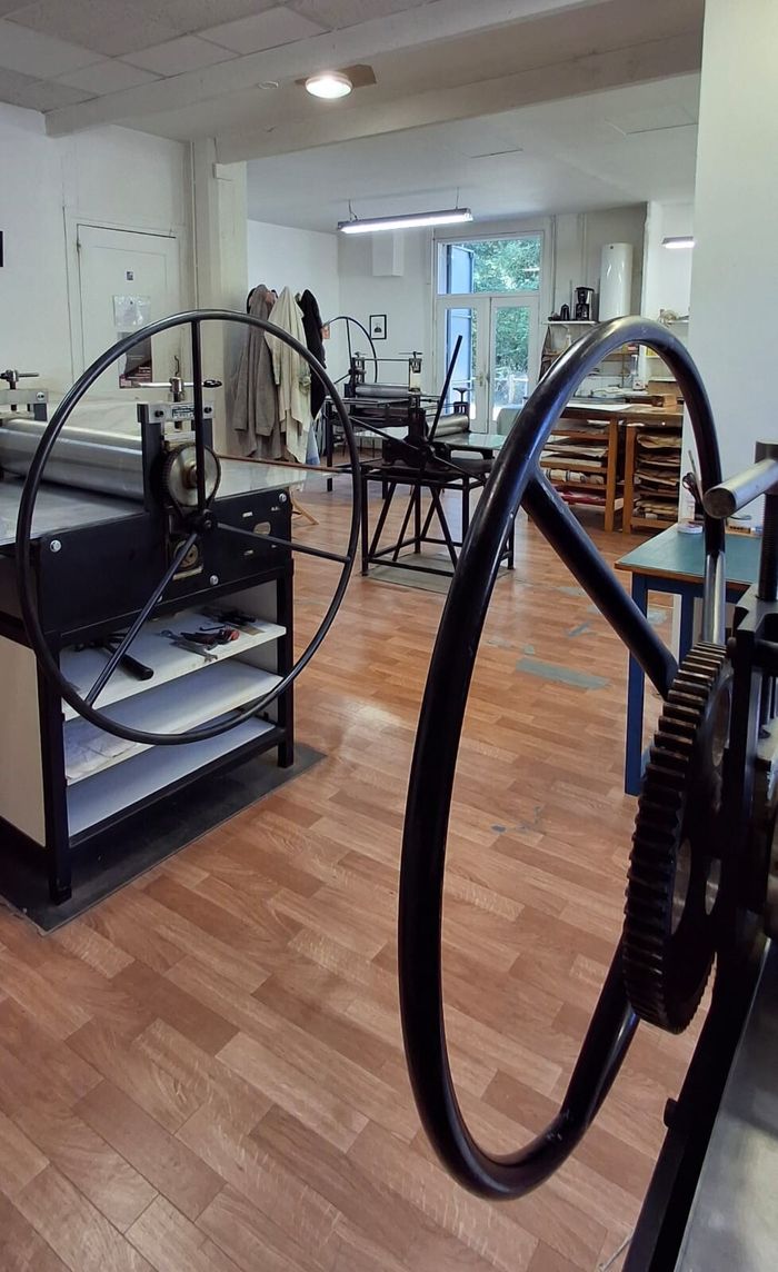 Ouverture des ateliers de gravure classique et contemporaine, Atelier alma – maison de l’estampe des grands moulins, Gleize