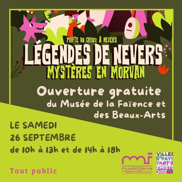 Ouverture gratuite du musée de la Faïence et des Beaux-Arts, Musée de la Faïence et des Beaux-Arts, Nevers