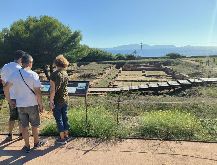 Parcours autonome, site archéologique d’Olbia,, Hyères