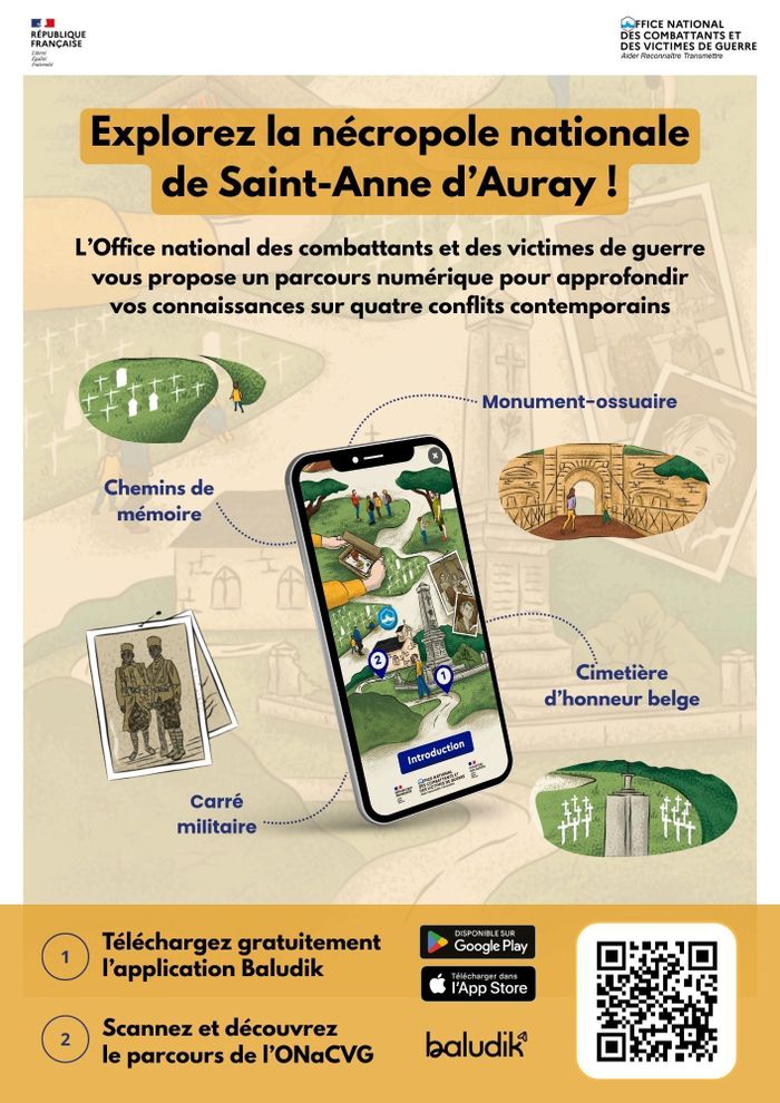 Parcours Baludik : À la découverte de la nécropole nationale de Sainte-Anne d’Auray, Mémorial des Bretons morts pour la France, Sainte-Anne-d&rsquo;Auray