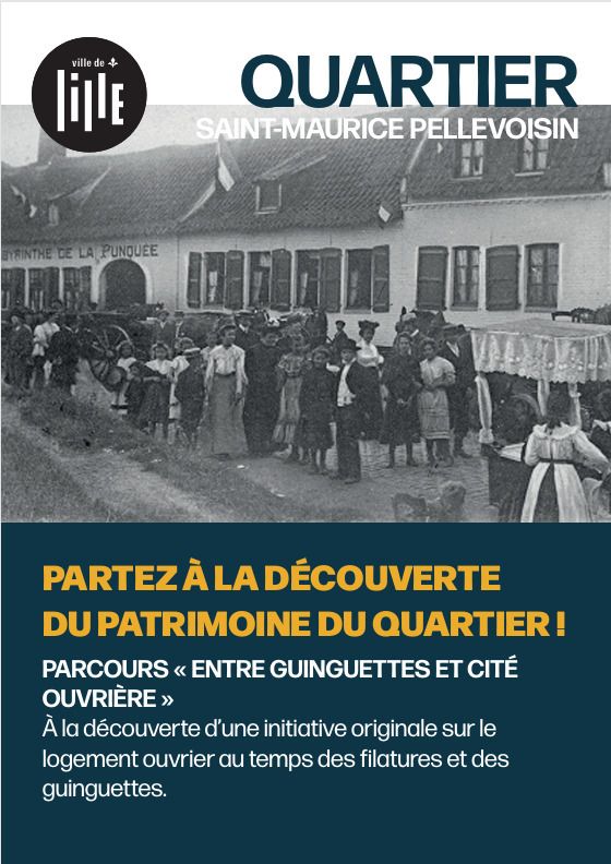 Parcours « Entre guinguettes et cité ouvrière », 74 rue saint gabriel, Lille