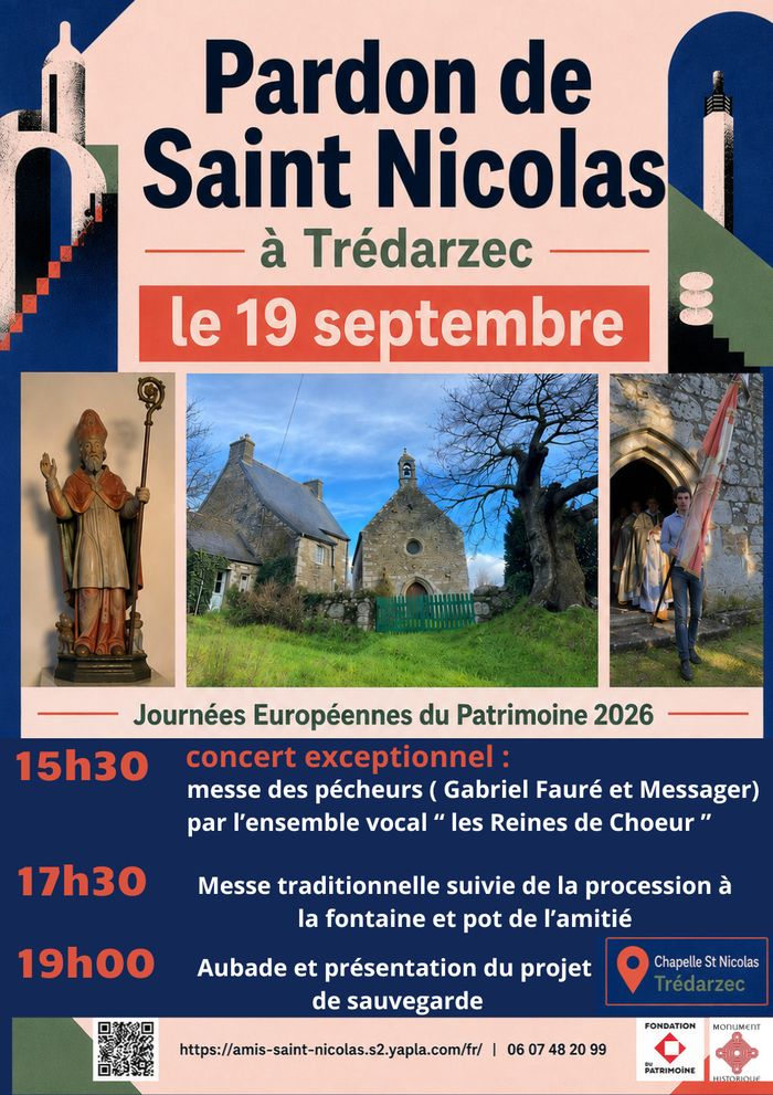 Pardon de Saint Nicolas, Chapelle Saint-Nicolas / Trédarzec, Trédarzec