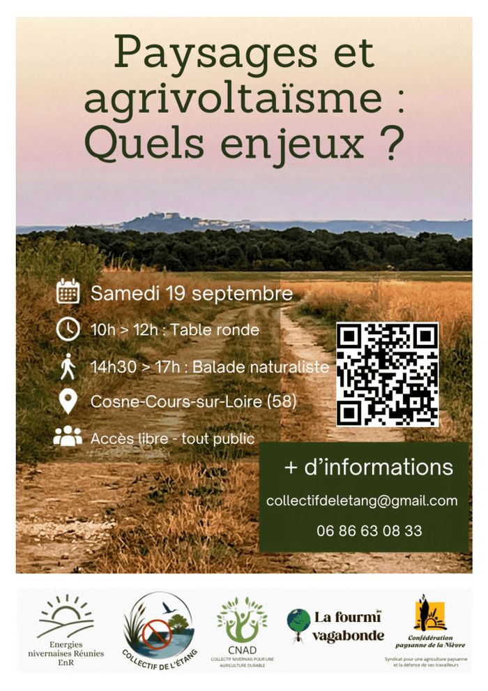 Paysages et agrivoltaïsme : quelles empreintes pour demain ?, Cosne sur Loire, Cosne-Cours-sur-Loire