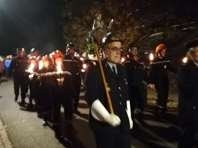 Pèlerinage Sainte-Barbe avec procession aux flambeaux  Kuttolsheim
