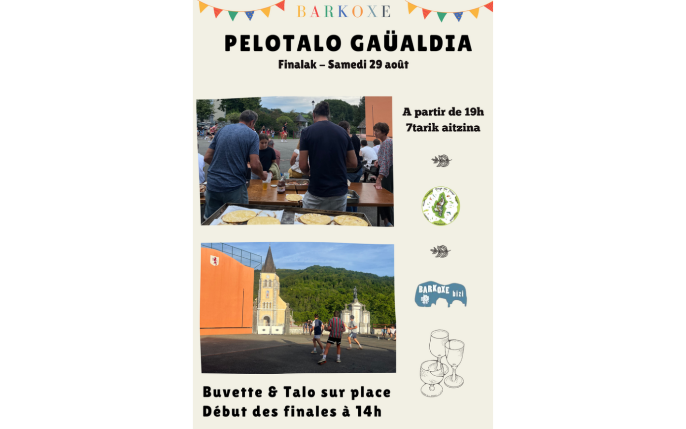 Pelotalo pelote et talo  Barcus