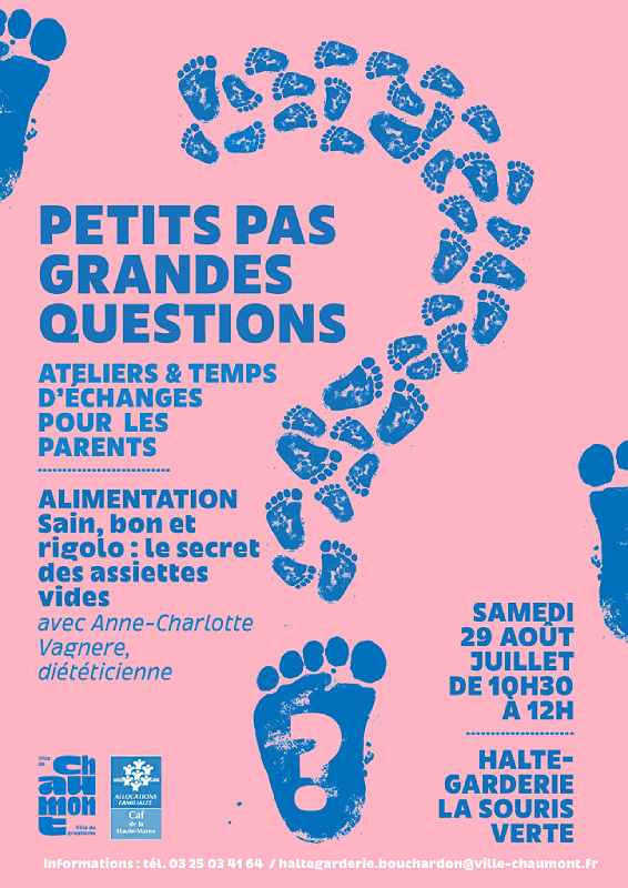 Petits pas grandes questions alimentation Chaumont