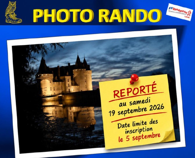 Photo Rando Sully-sur-Loire