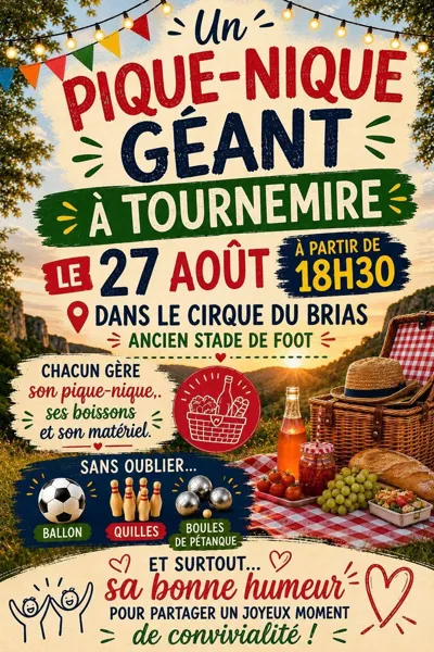 Pique-nique Géant  Tournemire