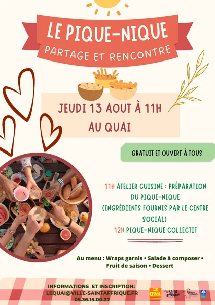 Pique-nique partagé Saint-Affrique
