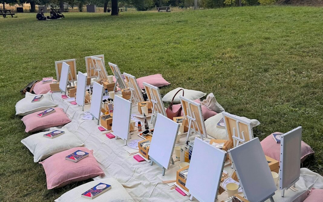 Pique-nique peinture « La cover de ma vie » Parc André Malraux, à deux pas de Paris Nanterre