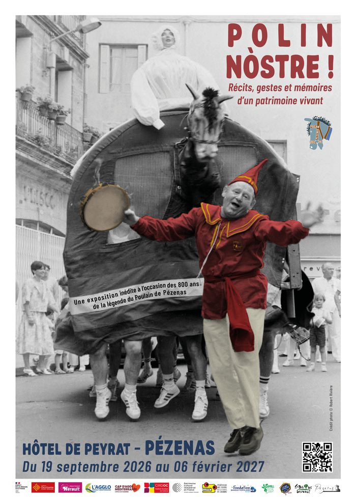 « Polin nòstre » – Exposition inédite à l’occasion des 800 ans du Poulain de Pézenas, Hôtel de Peyrat, Pézenas