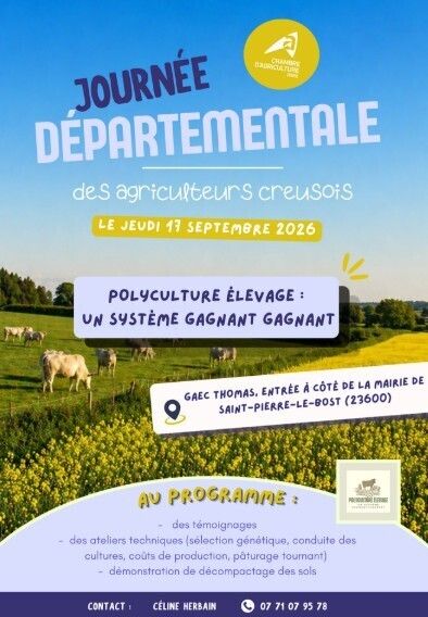 Polyculture-élevage : un système gagnant-gagnant GAEC Thomas Père et Fils