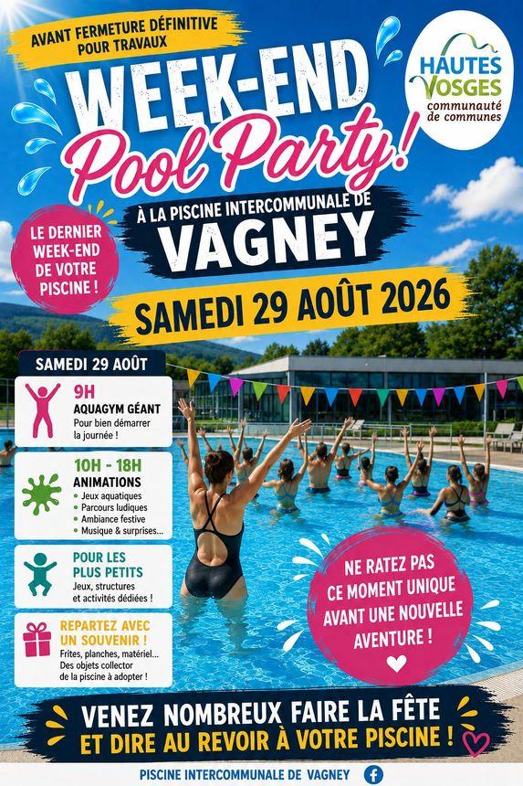 Pool party Piscine intercommunale Vagney