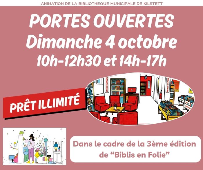 Portes ouvertes, Bibliothèque De Kilstett, Kilstett