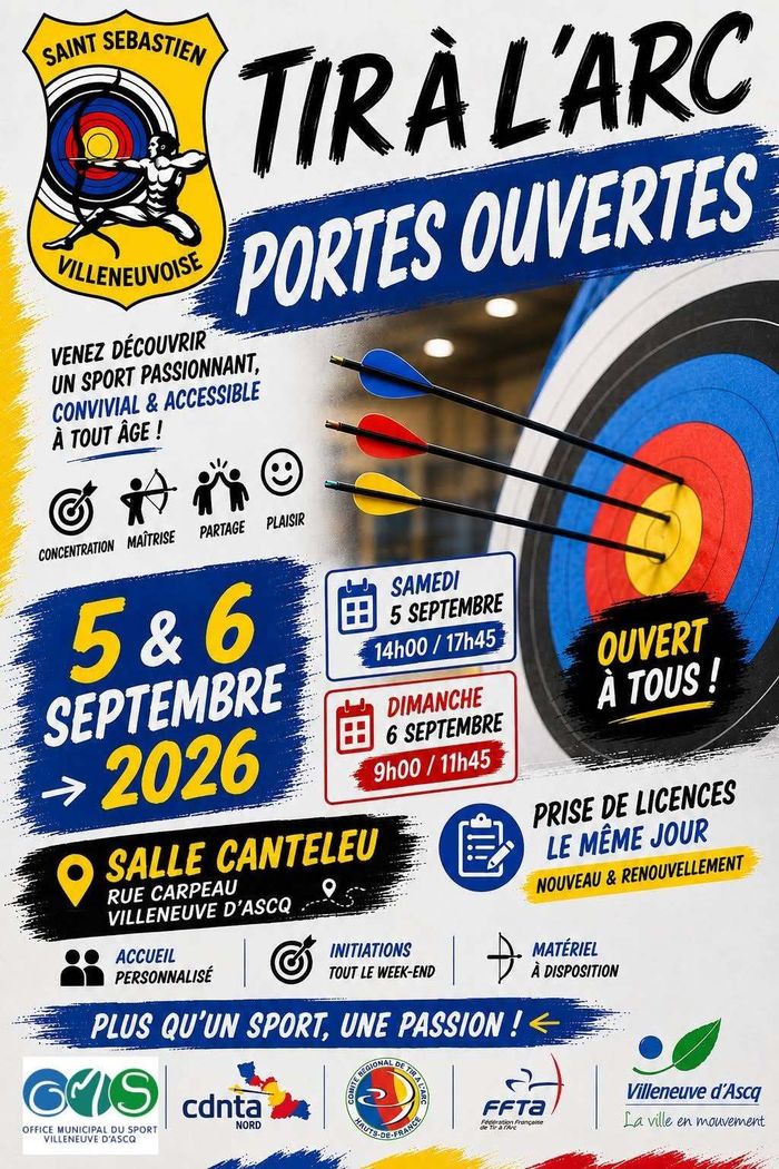 Portes ouvertes de la Saint-Sébastien Villeneuvoise, Salle Canteleu, Villeneuve-d&rsquo;Ascq