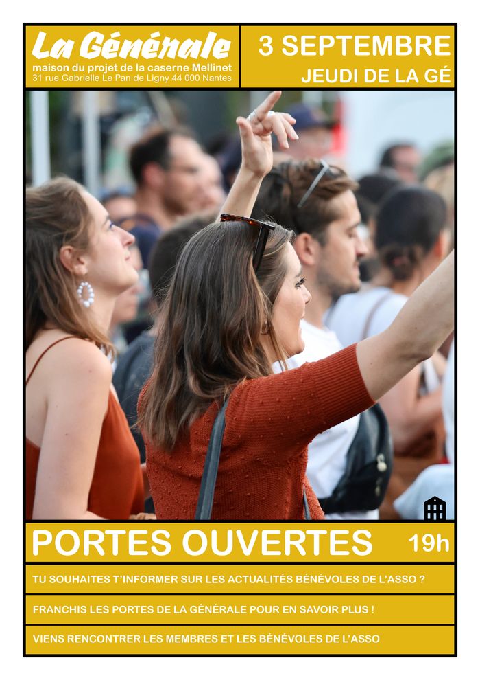 Portes Ouvertes, La Générale, Caserne Mellinet, Nantes