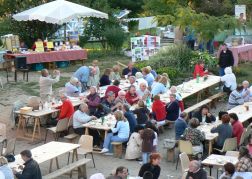Portes ouvertes marché gourmand à la fromagerie Les Paturins Prendeignes