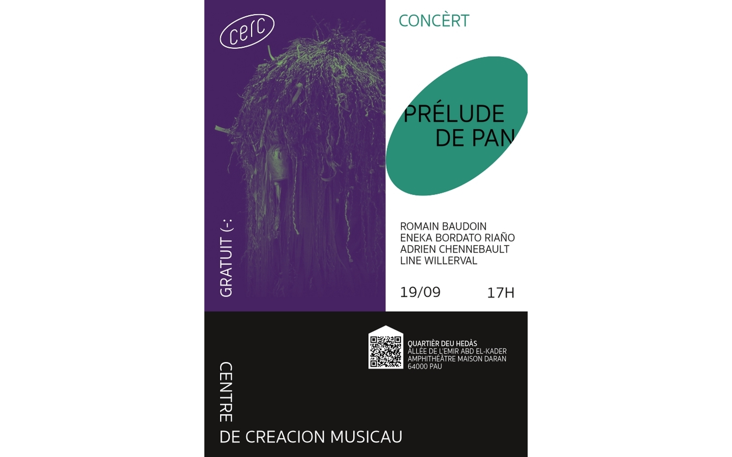 Prélude de Pan Amphithéâtre de la Maison Daran Pau 2026-09-19