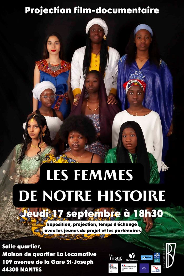 Première du documentaire « Les Femmes de Notre Histoire » Locomotive (La) – Maison de Quartier Erdre-Batignolles Nantes