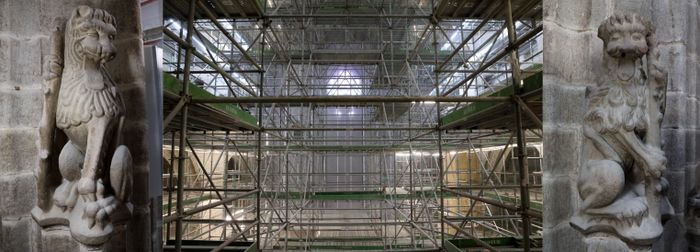 Premiers résultats de l&rsquo;étude archéologique menée pendant le chantier de restauration de la nef, Cathédrale Saint-Pierre, Vannes