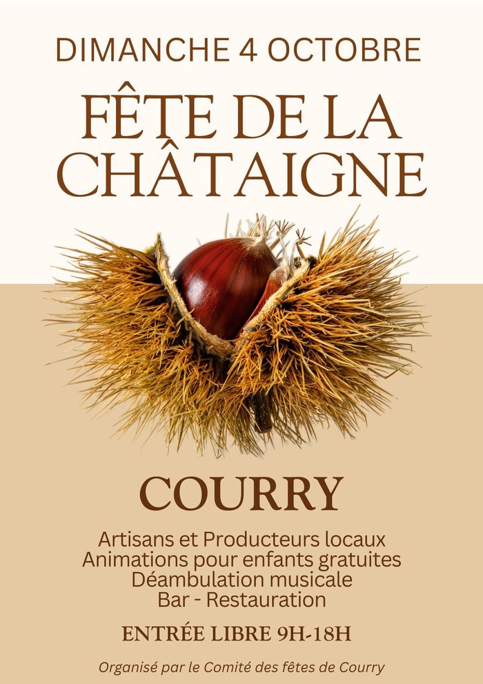 Présence sur la fête de la châtaigne de COURRY, Mairie de Courry, Courry