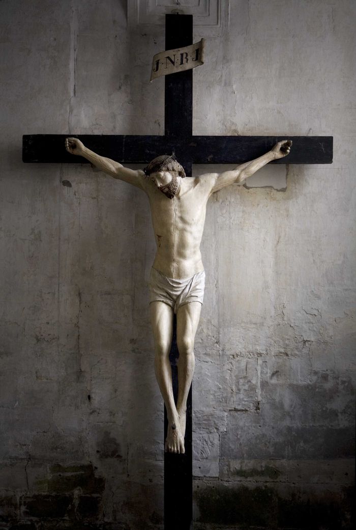 Présentation de la restauration du Christ en Croix, Église Notre-Dame, Bar-le-Duc