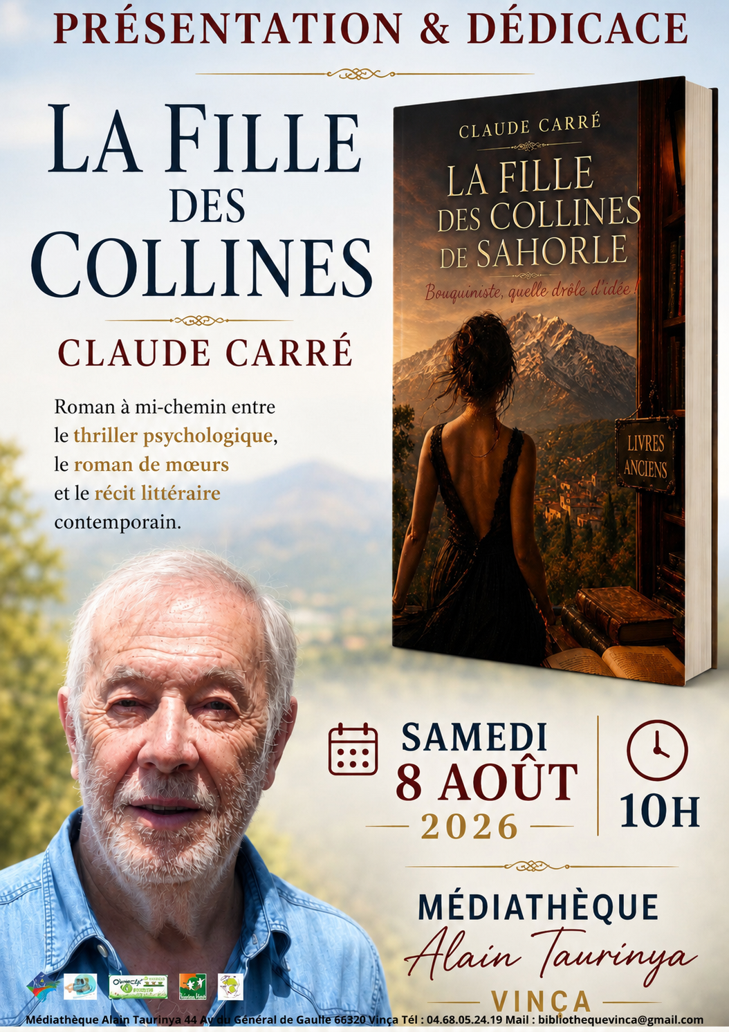 PRÉSENTATION ET DÉDICACE Vinça