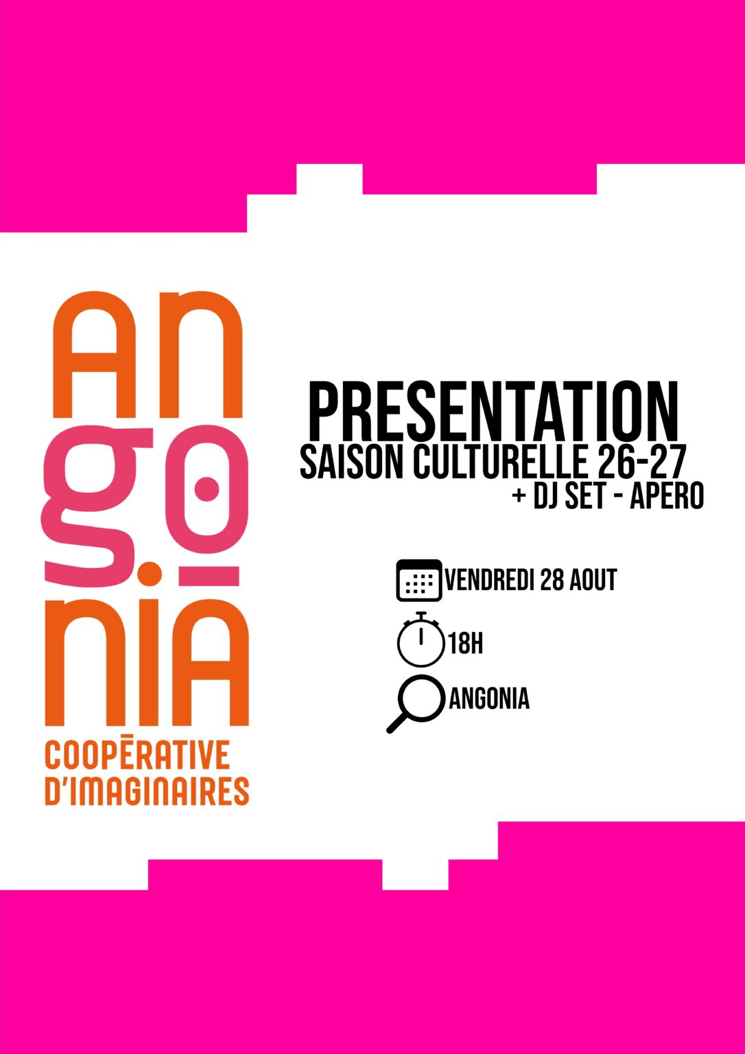 PRÉSENTATION SAISON CULTURELLE ANGONIA ANGONIA Martres-Tolosane