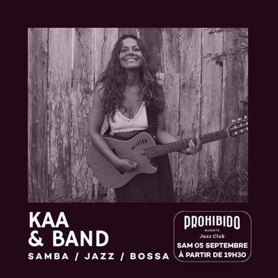 Prohibido Biarritz Jazz Club KAA & Band 48 Rue Luis Mariano Biarritz 2026-09-05