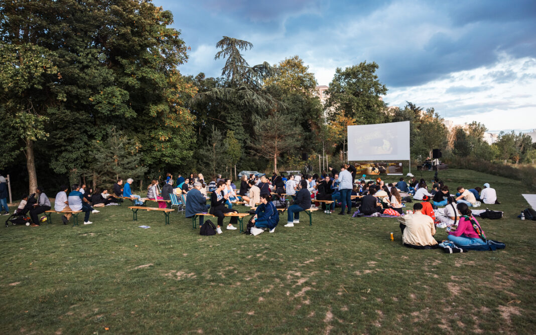Projection du film « Wall-E » Bois de Charonne Paris