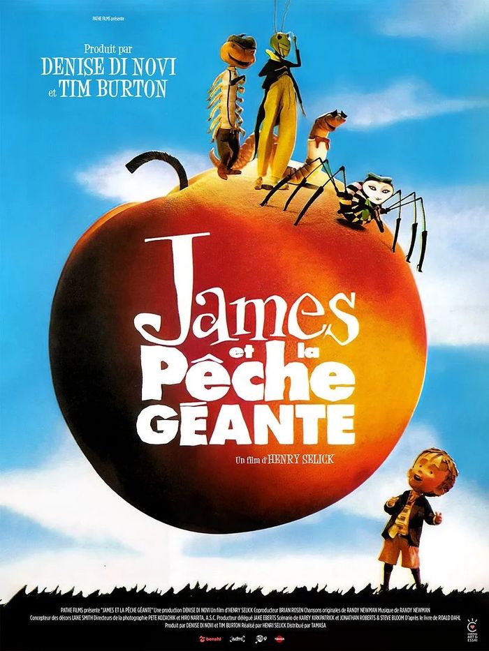 Projection : James et la pêche géante VF, Cinéma Louis Malle, Prayssac