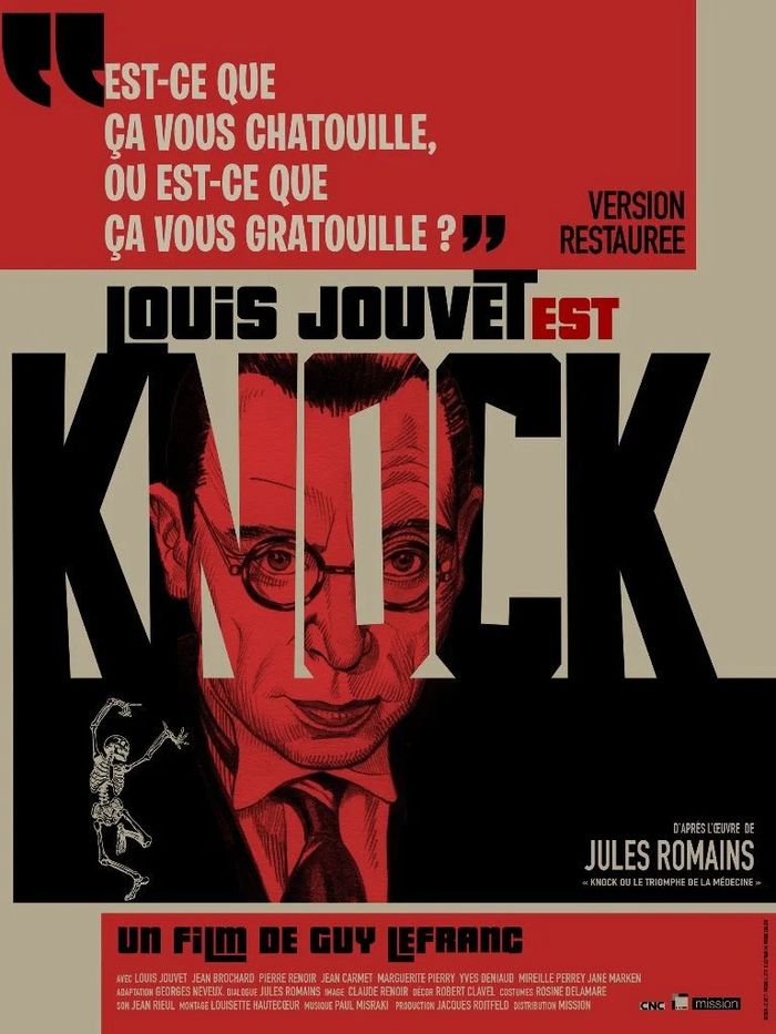 Projection : Knock, 1951, Cinéma Louis Malle, Prayssac