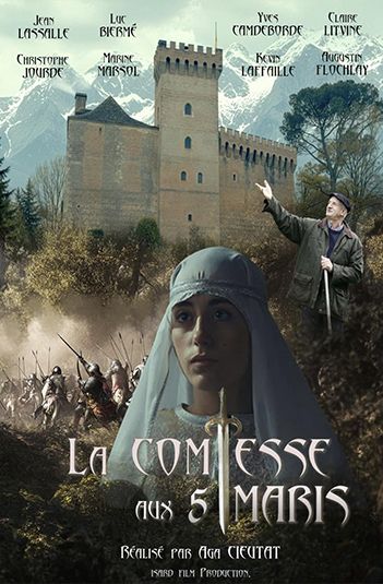 Projection : la comtesse aux 5 maris, Château et jardins de Viven, Viven