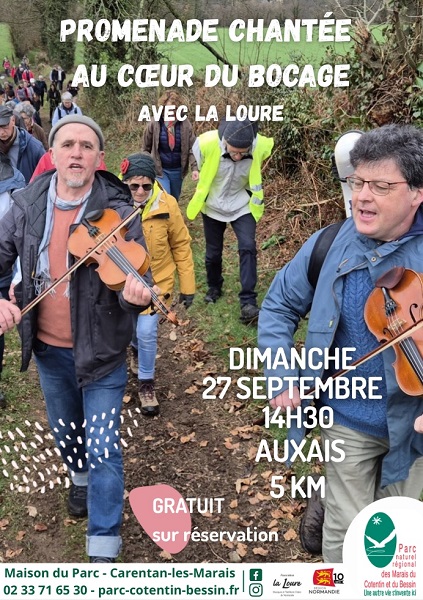 Promenade chantée au cœur du bocage Auxais