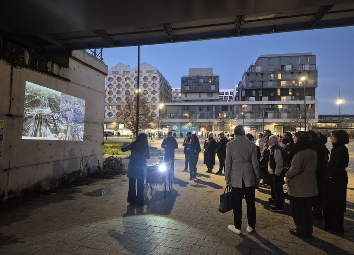 Promenade « Retour vers le futur…du quartier Rosa Parks », Rosa Lab, Paris