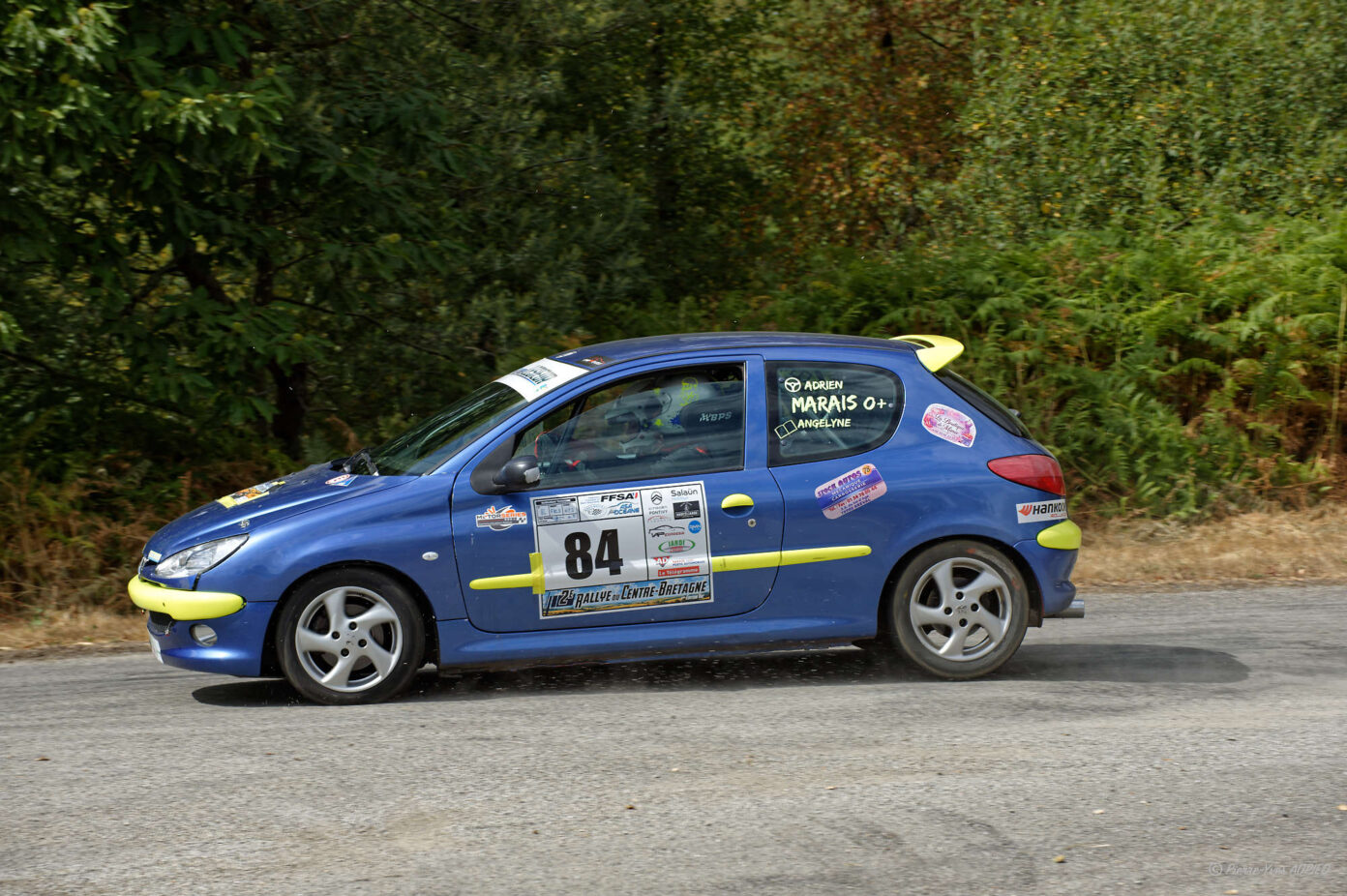 Adrien MARAIS copilote Gabriel MARAIS termine à la 57e place du classement général sur PEUGEOT 206 XS dans le groupe F-RC5 et 1er en classe N2S