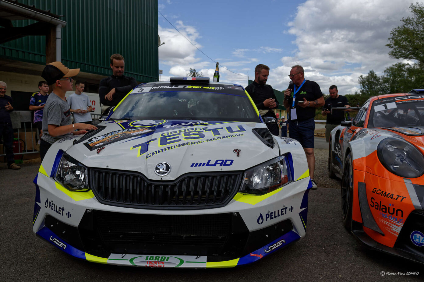 Julien MALLET copilote Mathieu MALLET termine à la 2e place du classement général sur SKODA Fabia