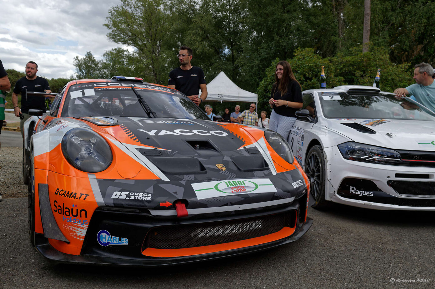 Anthony COSSON copilote Pierre SIMENEL termine à la 1re place du classement général sur PORSCHE 992 Rally GT