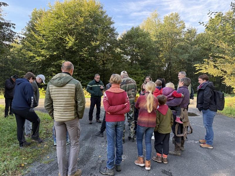 Raconte-moi la forêt Parking du site de la Haute Chevauchée Lachalade