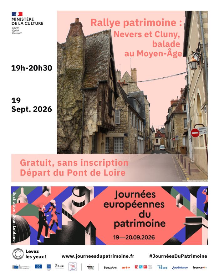 Rallye patrimoine: Nevers et Cluny