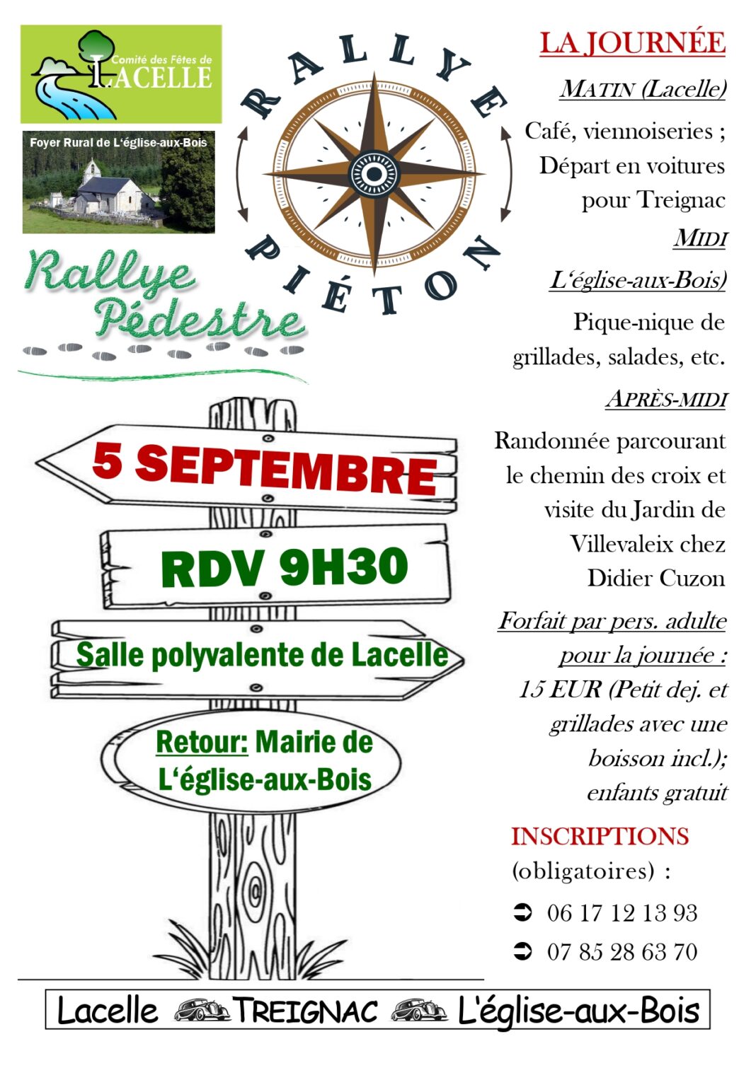 Rallye pédestre  L&rsquo;Église-aux-Bois