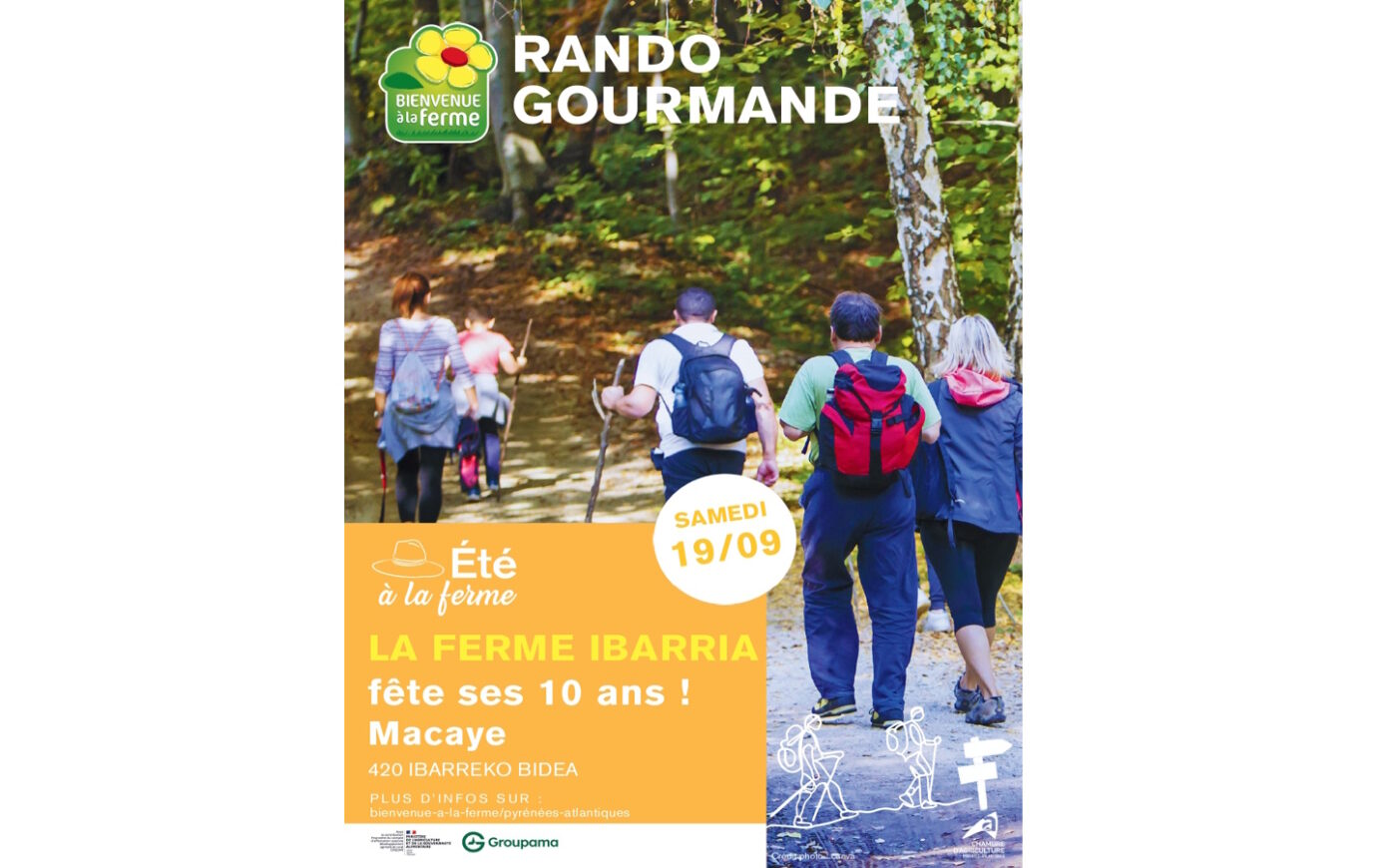 Rando gourmande à la ferme Ibarria Ferme Ibarria Macaye