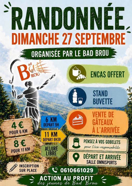 Randonnée de Brou  Brou