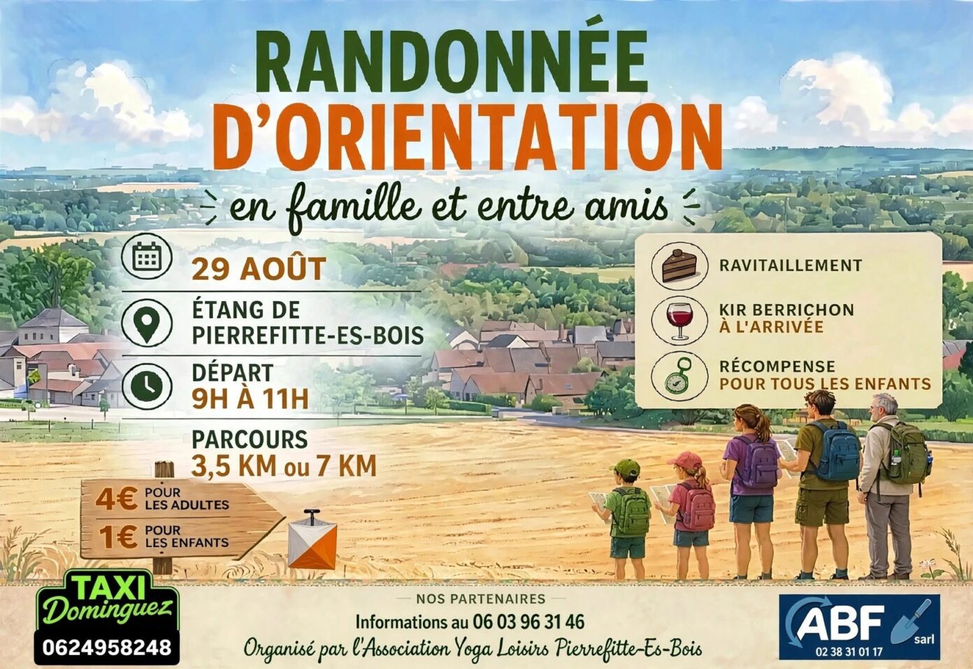 Randonnée d’orientation Pierrefitte-ès-Bois