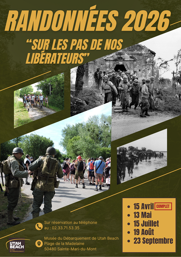 Randonnée historique Sur les pas de nos libérateurs  Sainte-Marie-du-Mont