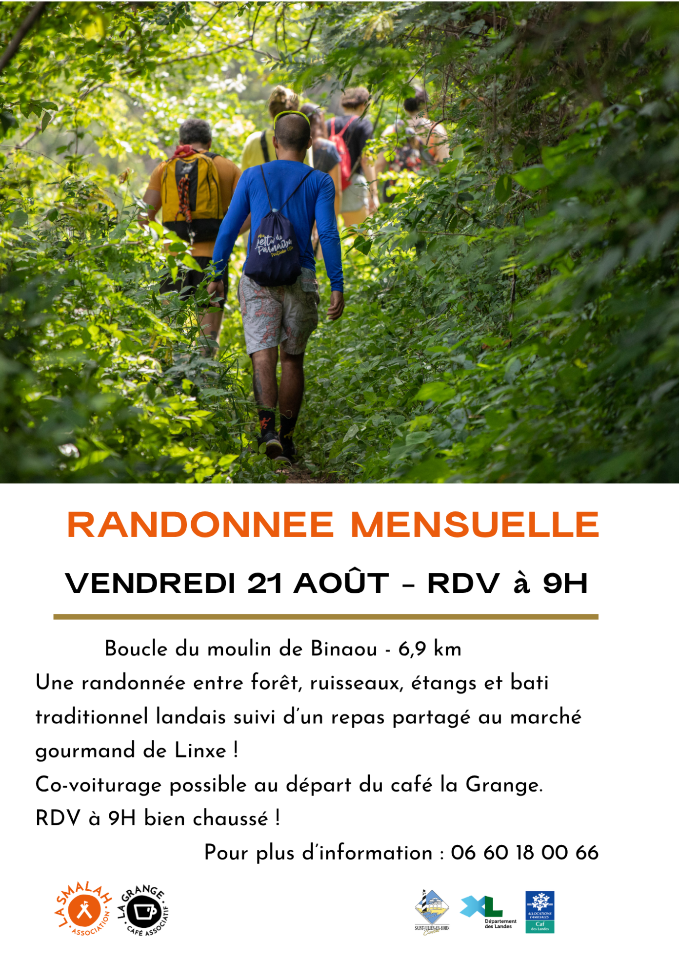 Randonnée Grange de la Smalah Saint-Julien-en-Born