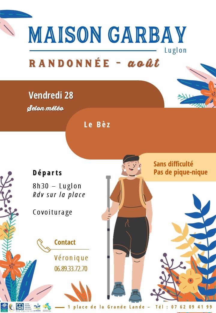 Randonnée sur les bords du Bez Maison Garbay Luglon
