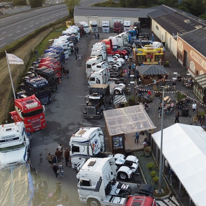 Rassemblement de camions  Sainte-Mère-Église