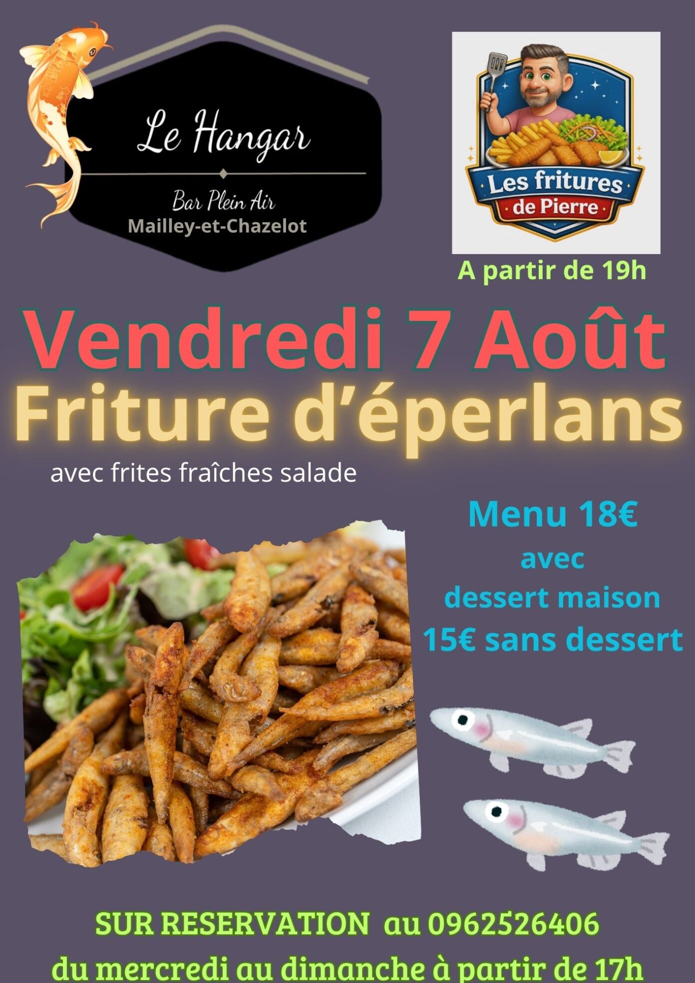 RDV Friture Bar Le Hangar Mailley-et-Chazelot