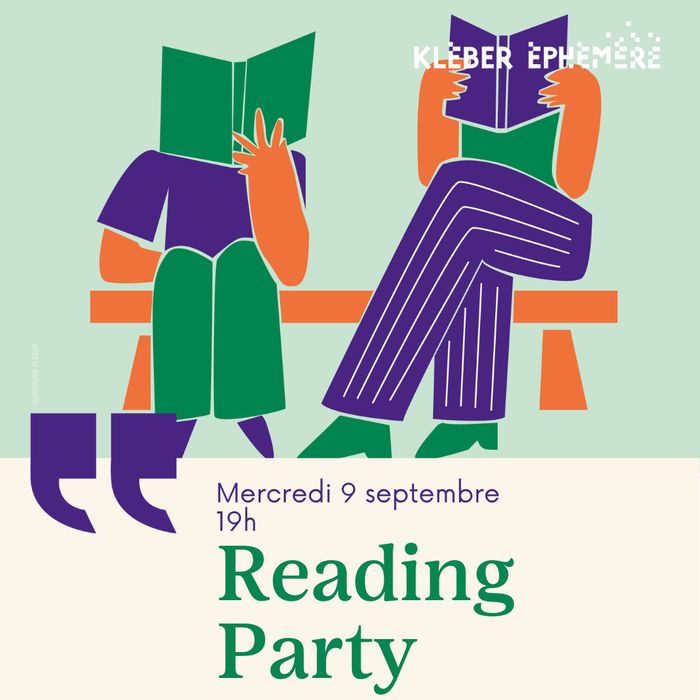 Reading Party, Kléber Éphémère, Strasbourg